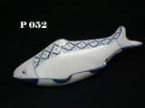 Thailand ceramic bowl fish shape dinnerware tableware